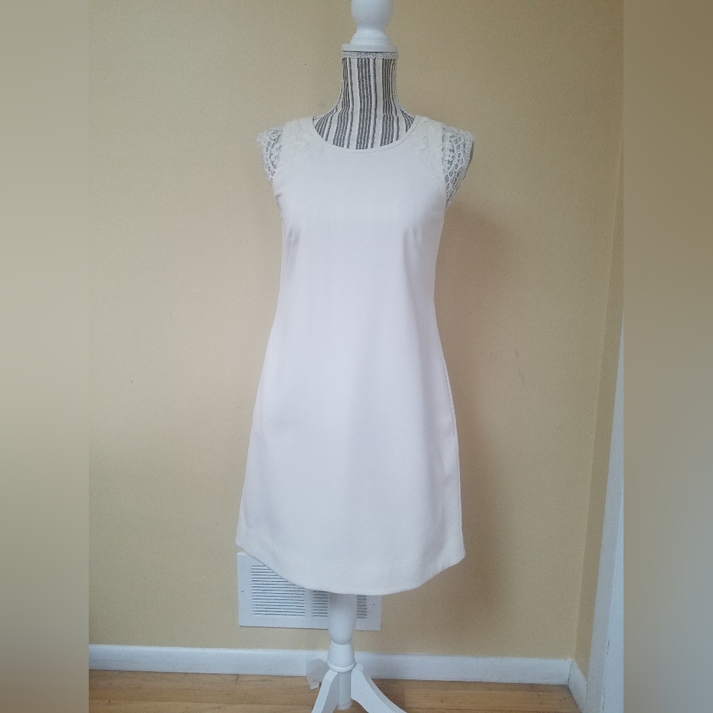 J. Crew Ivory Petite Dress - Picture 1 of 5